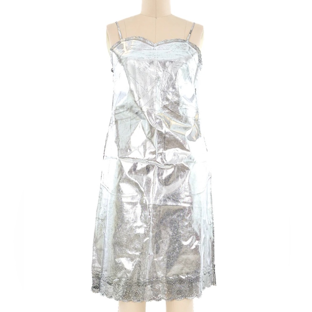 MM6 Maison Margiela Silver Dress